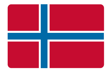 dette er Norges flagg