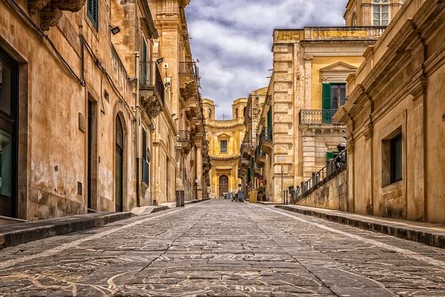 questa è una foto delle strade in Italia